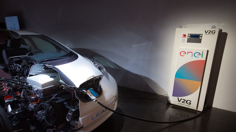 British Nissan Leaf drivers will be able to sell spare electricity